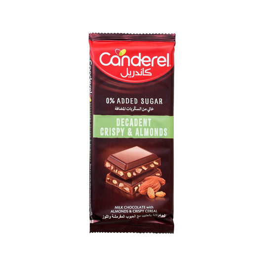 CANDEREL CHOCOLATE DECADENT CRISPY ALMOND 100 G