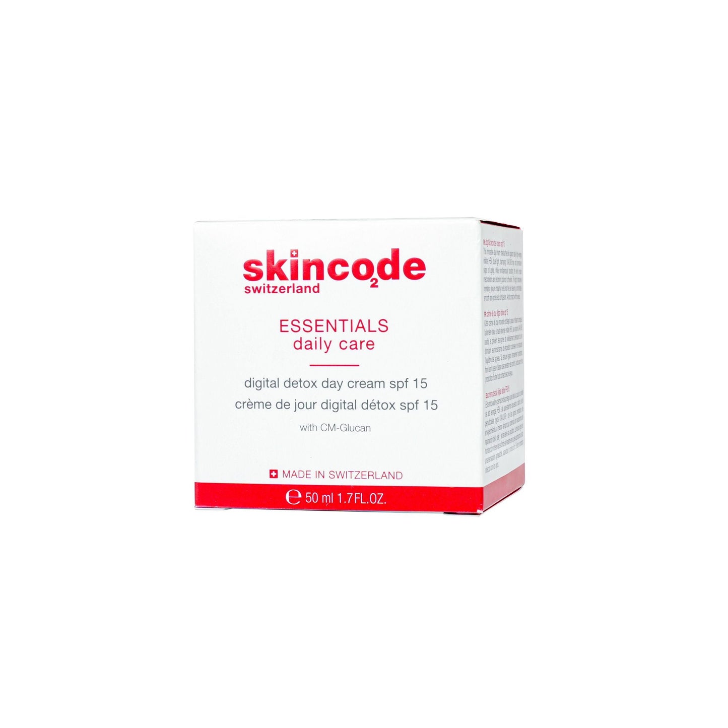 SKINCODE ESSENTIALS DIGITAL DETOX SPF 15 DAY CREAM 50 ML