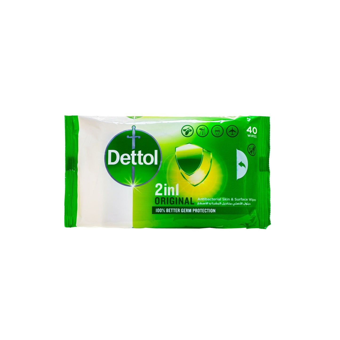 DETTOL WIPES ORIGINAL 40 S