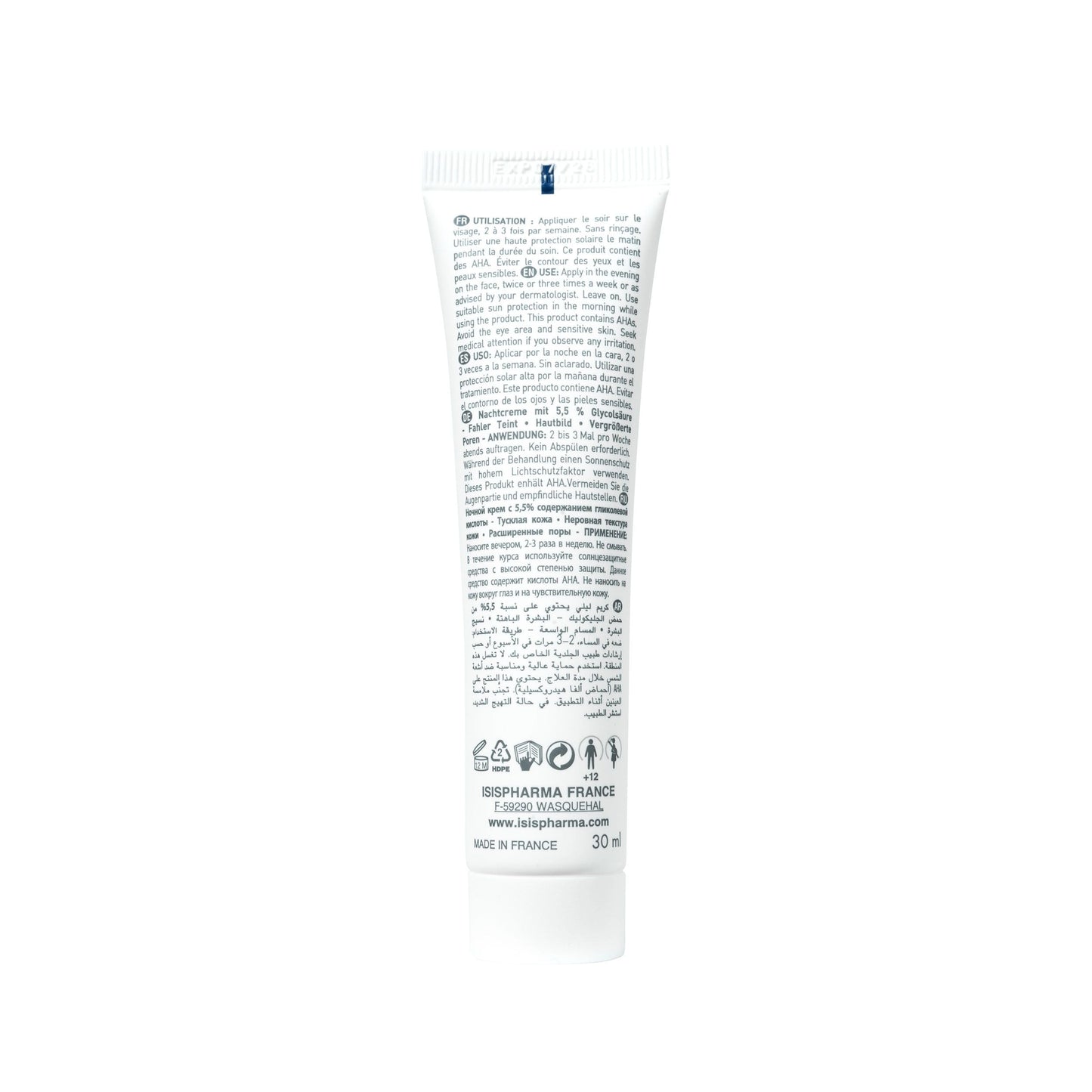 ISISPHARMA GLYCO-A SOFT PEELING NIGHT CREAM 30 ML