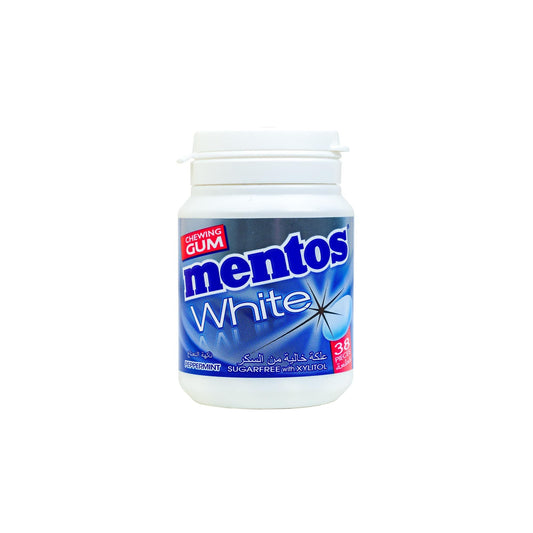 MENTOS WHITE GUM PEPPERMINT - 38 S