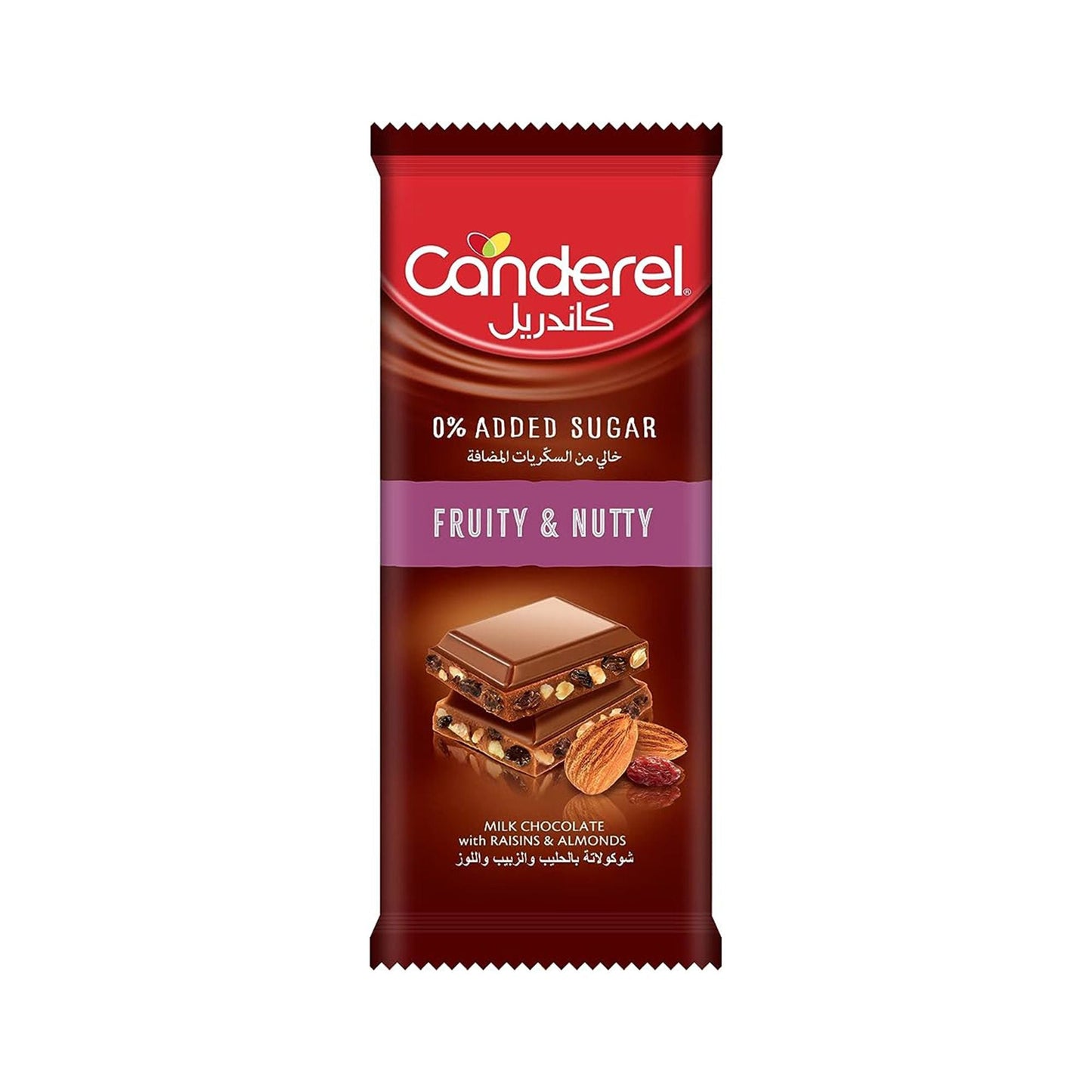 CANDEREL CHOCOLATE FRUITY & NUTTY 100 G