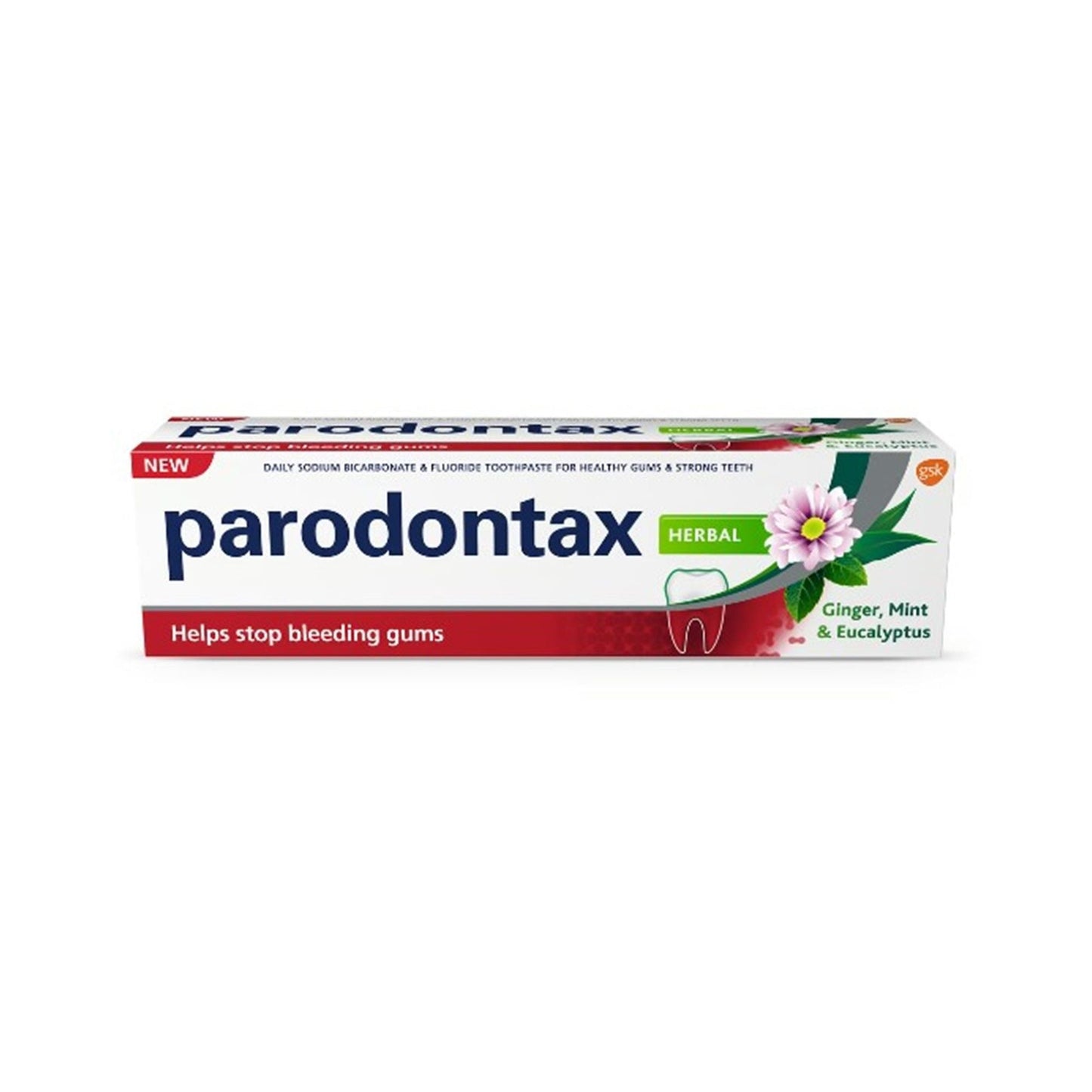 PARODONTAX TOOTH PASTE HERBAL GINGER MINT 75 ML