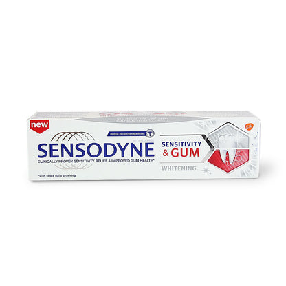 SENSODYNE TOOTH PASTE SENSITIVITY & GUM WHITENING 75 ML