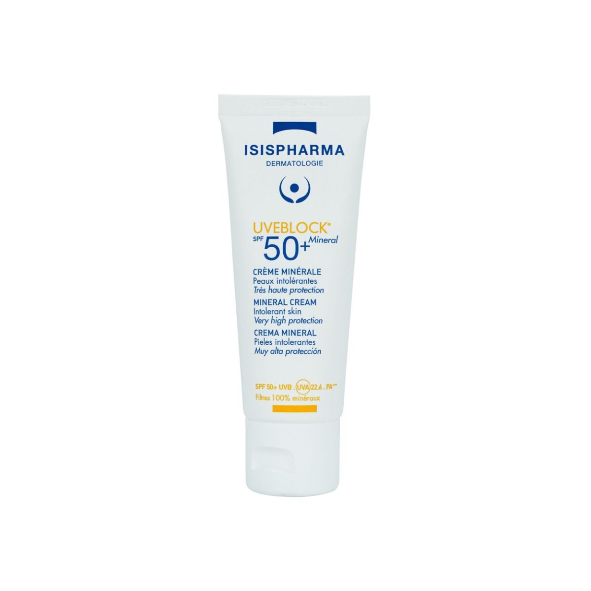 ISISPHARMA UVEBLOCK SPF 50+ MINERAL CREAM 40 ML