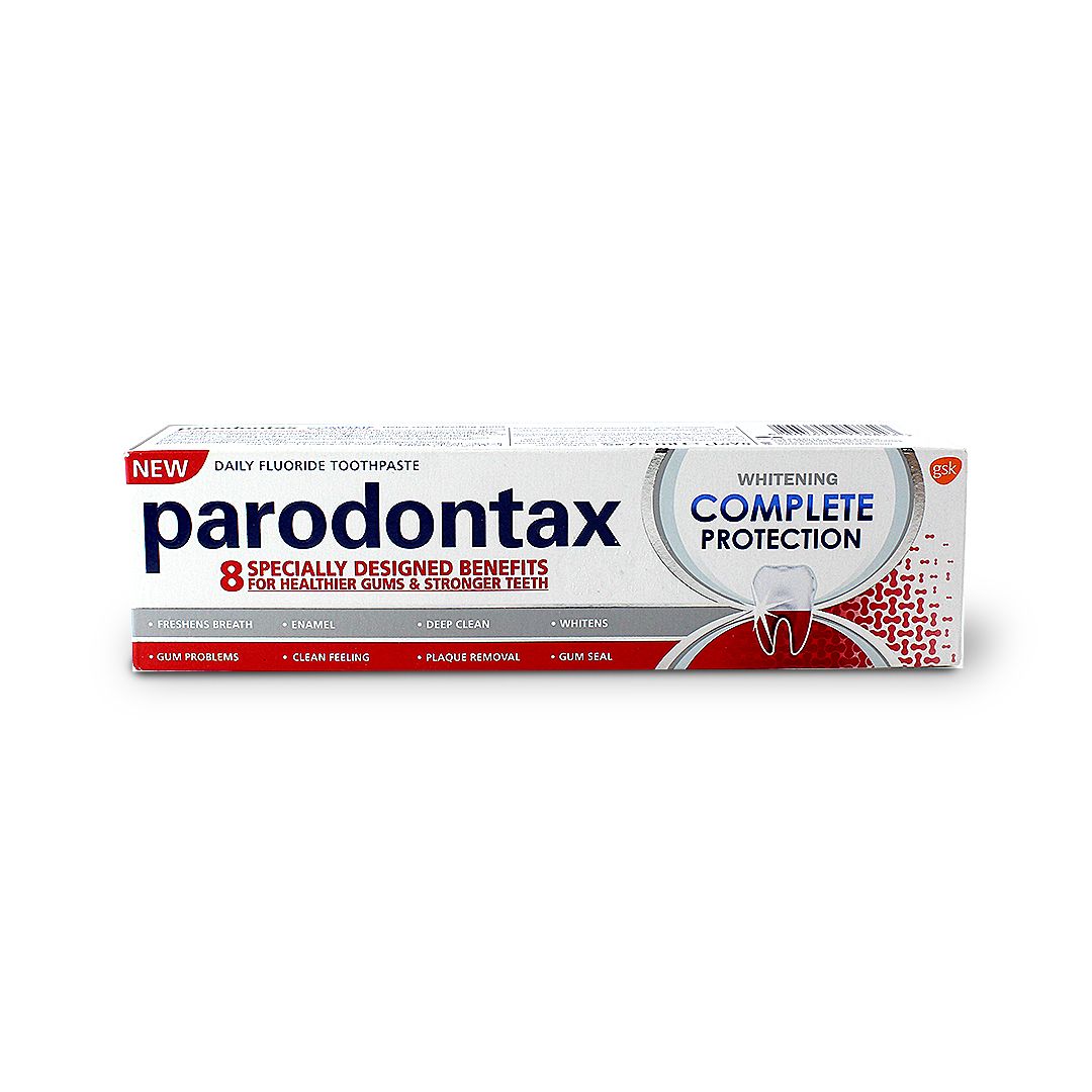 PARODONTAX TOOTH PASTE WHITENING COMPLETE PROTECTION75 ML