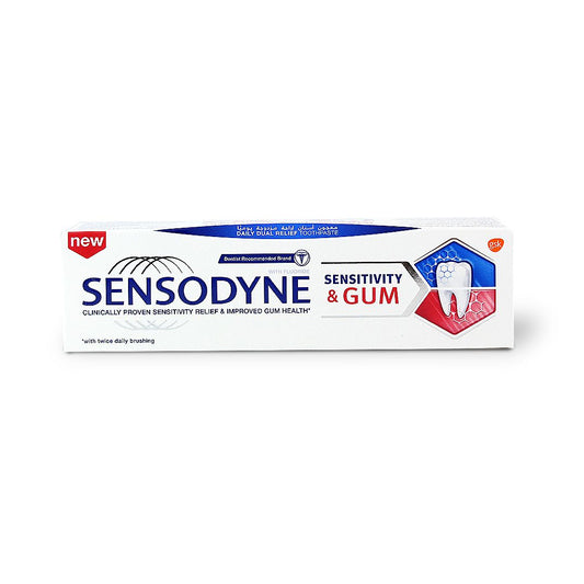 SENSODYNE TOOTH PASTE SENSITIVITY & GUM 75 ML