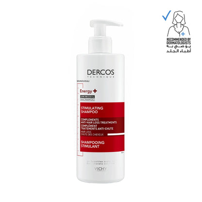 VICHY DERCOS ENERGY+ STIMULATING ANTI HAIR LOSS SHAMPOO 400