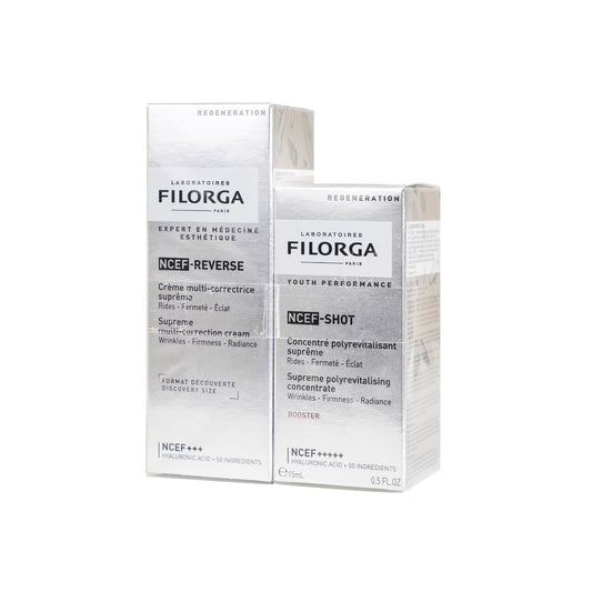 FILORGA NCEF SHOT BOOSTER 15 ML + NCEF REVERSE CREAM 30 ML F