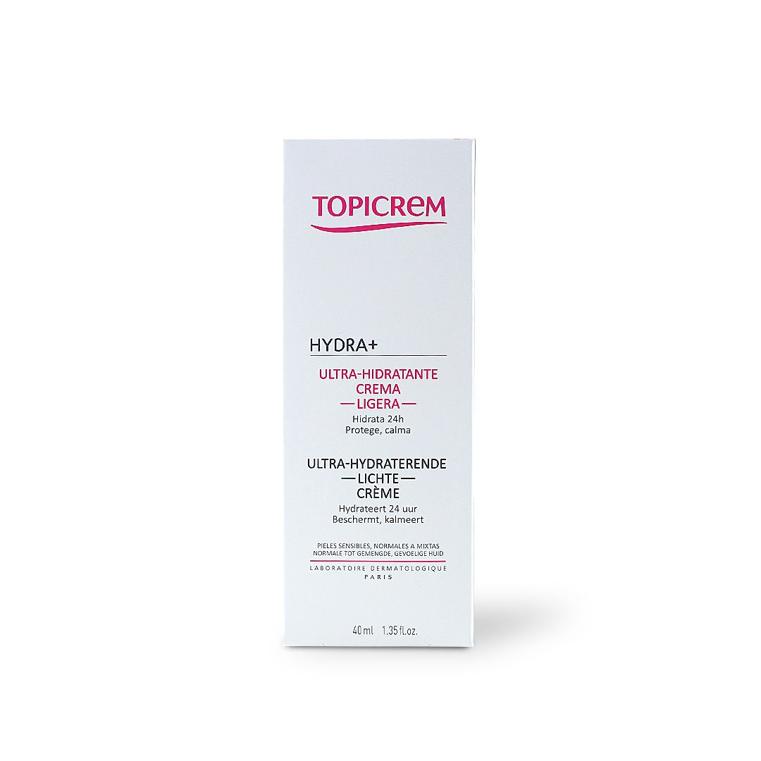 TOPICREM HYDRA+ LIGHT MOISTURIZING RADIANCE CREAM 40 ML