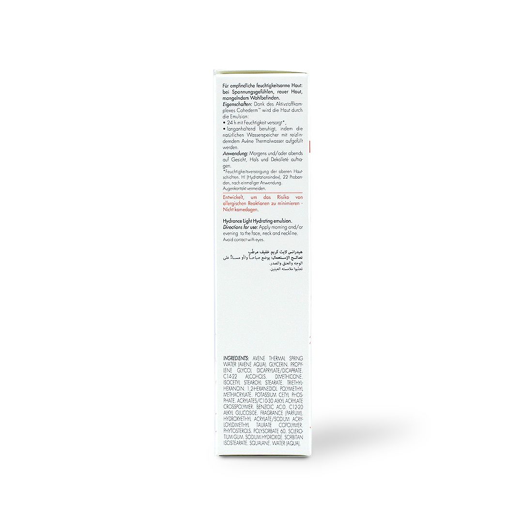 AVENE HYDRANCE OPTIMALE LIGHT HYDRATING EMULSION 40 ML