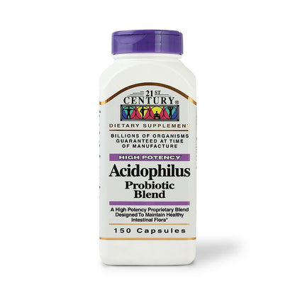 21 ST CENTURY ACIDOPHILUS PROBIOTIC BLEND CAPS 150 S