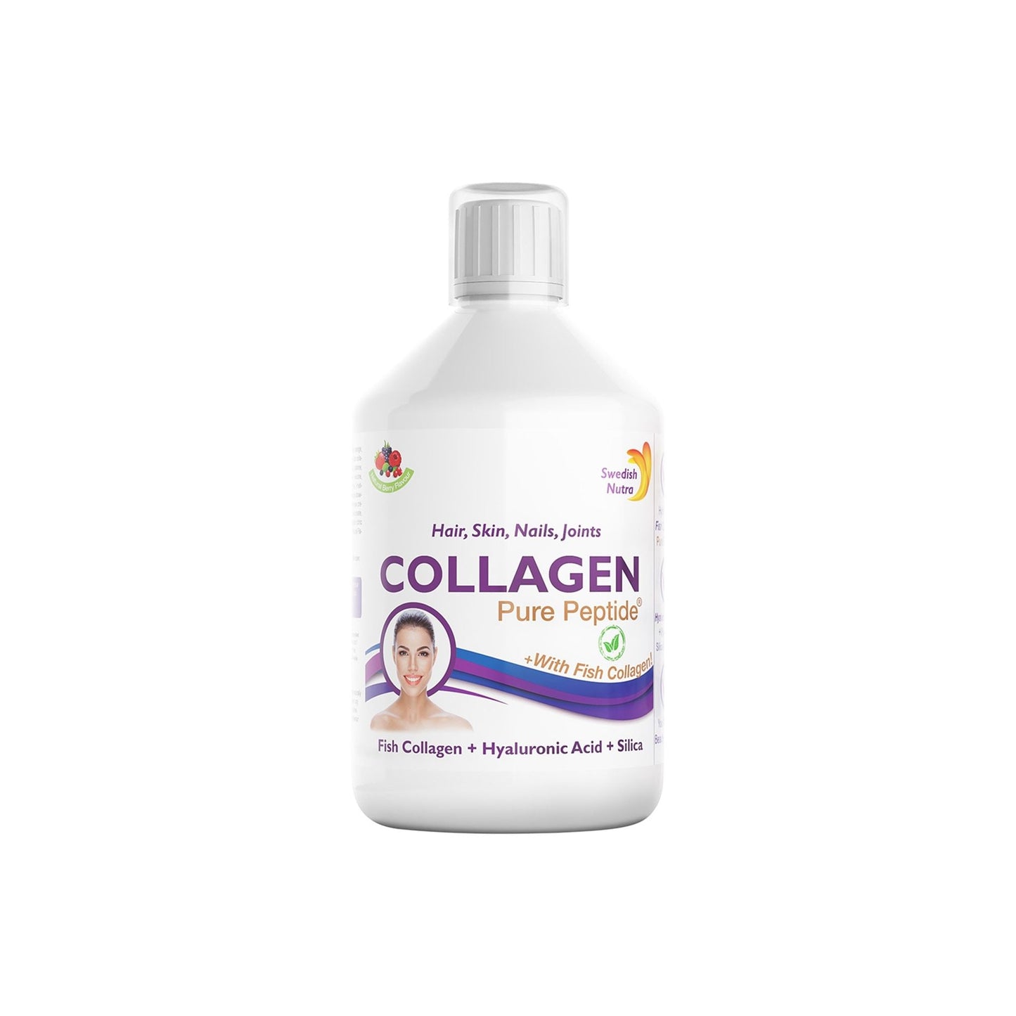 SWEDISH NUTRA FISH COLLAGEN + SILICA 10000 MG 500 ML