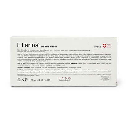 FILLERINA LIPS AND MOUTH GRADE 5 GEL 5 ML