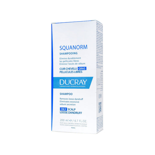 DUCRAY SQUANORM OILY SCALP DANDRUFF SHAMPOO 200 ML