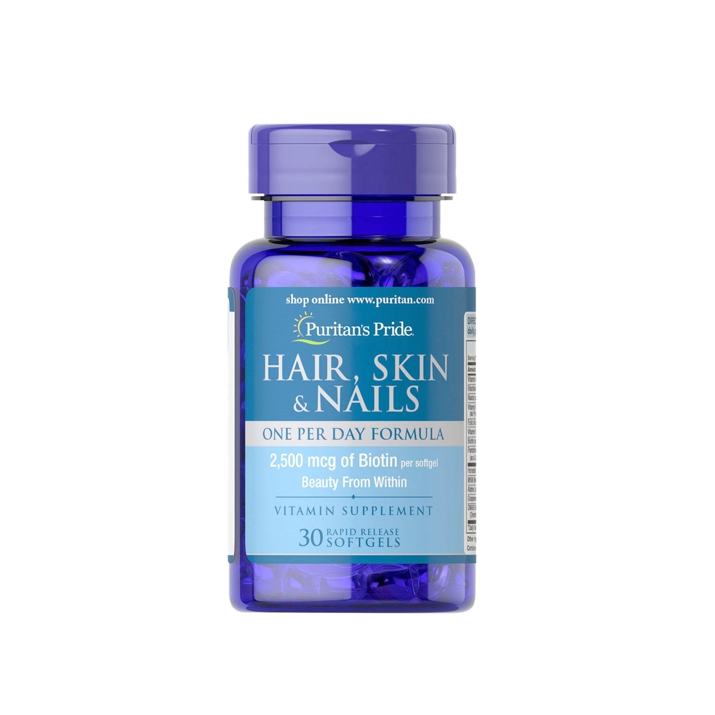 PURITANS PRIDE HAIR SKIN & NAILS SOFTGELS 30 S