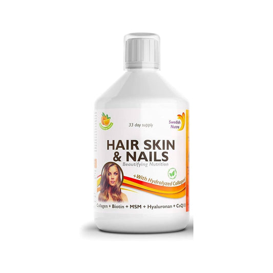 SWEDISH NUTRA HAIR SKIN & NAILS + COLLAGEN 500 ML