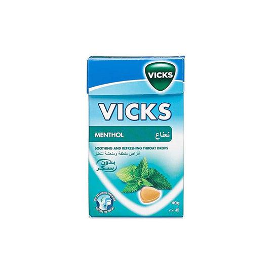 VICKS DROPS MENTHOL 40 G