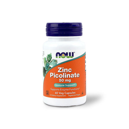 NOW ZINC PICOLINATE 50 MG CAPS 60 S