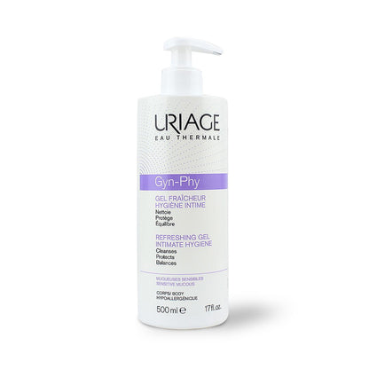 URIAGE GYN-PHY REFRESHING INTIMATE HYGIENE GEL 500 ML