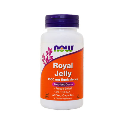 NOW ROYAL JELLY 1500 MG CAP 60 S