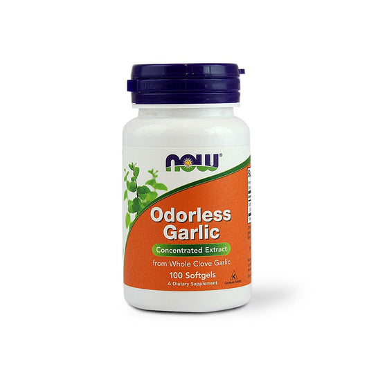 NOW ODORLESS GARLIC SOFTGELS 100 S