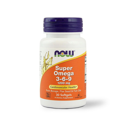 NOW SUPER OMEGA 3-6-9 1200 MG SOFTGELS 30 S