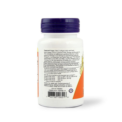 NOW SUPER OMEGA 3-6-9 1200 MG SOFTGELS 30 S