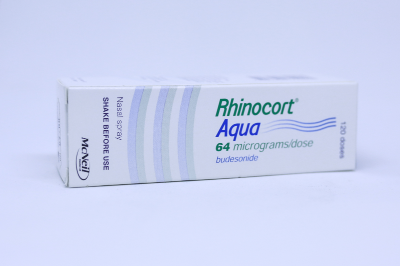 RHINOCORT AQUA 64 MCG NASAL SPRAY 120 DOSES