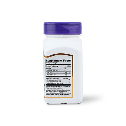 21 ST CENTURY FISH OIL 1000 MG 30 S