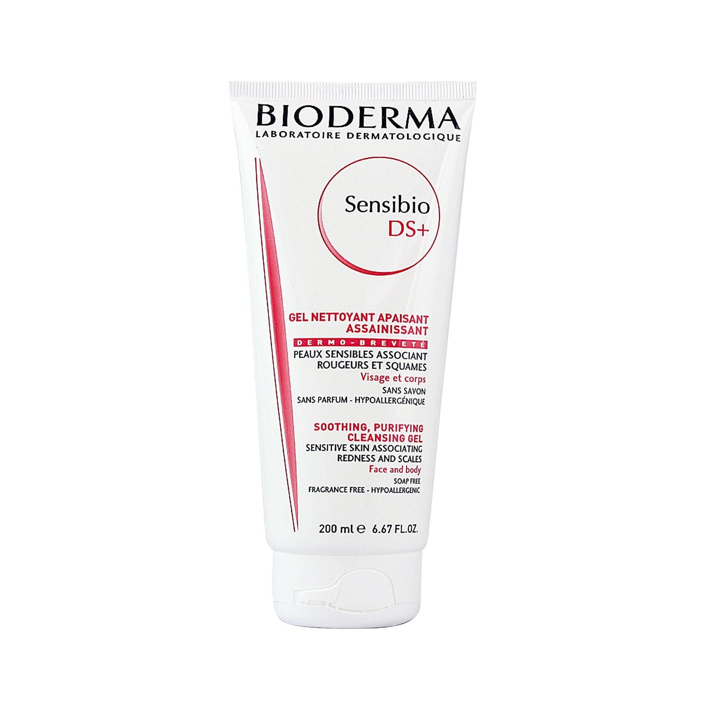 BIODERMA SENSIBIO DS+ SOOTHING PURIFYING CLEANSING GEL 200 M