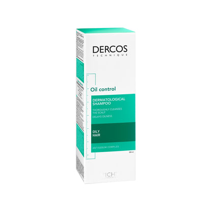 VICHY DERCOS SHAMPOO OIL CONTROL OILY 200 ML