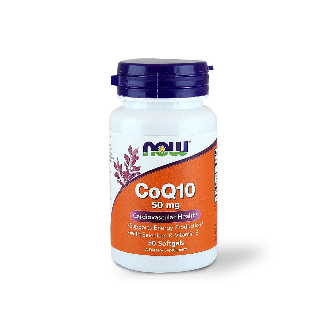 NOW COQ10 50 MG SOFTGELS 50 S