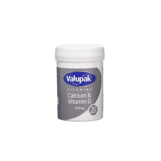 VALUPAK CALCIUM & VITAMIN D TAB 30 S