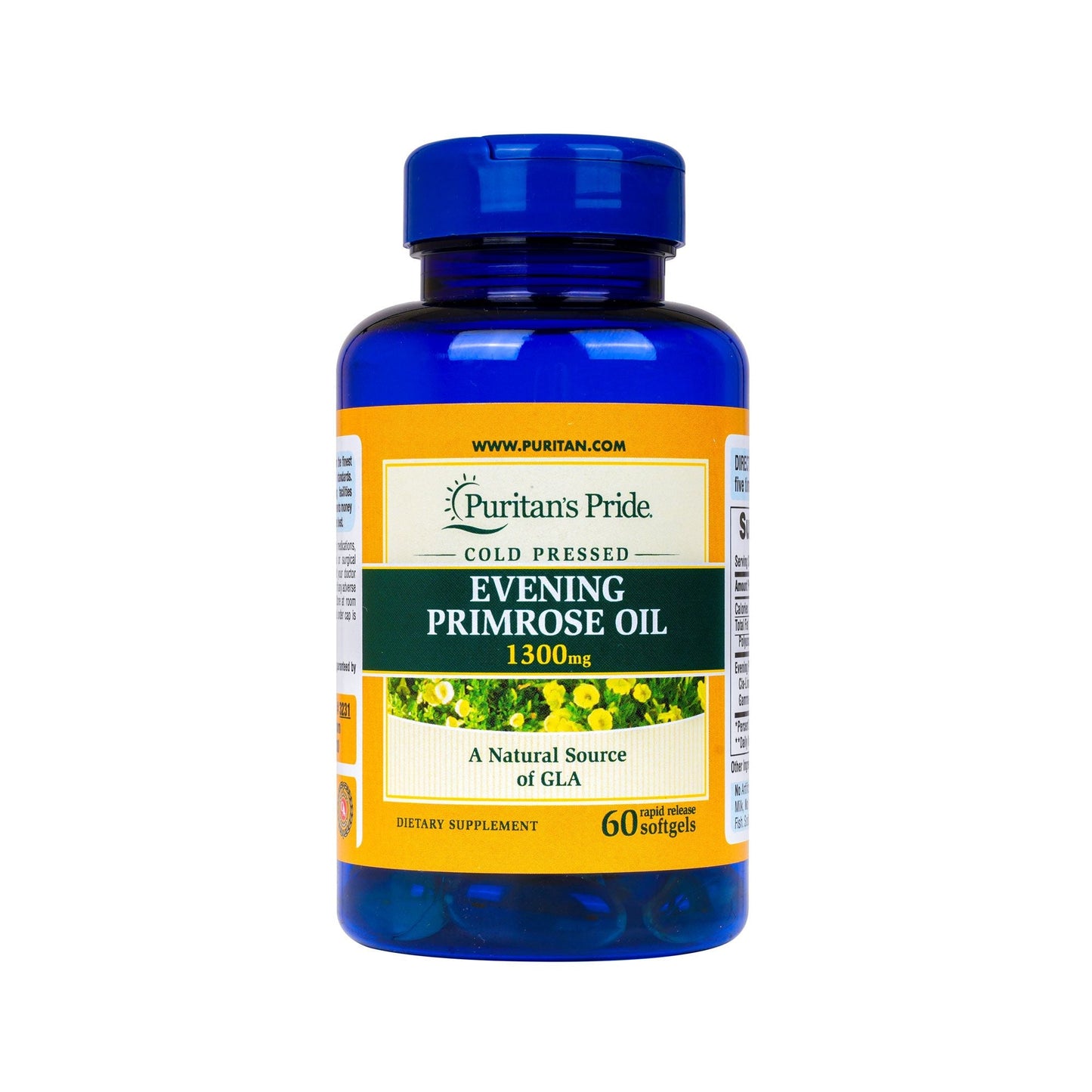 PURITANS PRIDE EVENING PRIMROSE OIL1300 MG 60 S