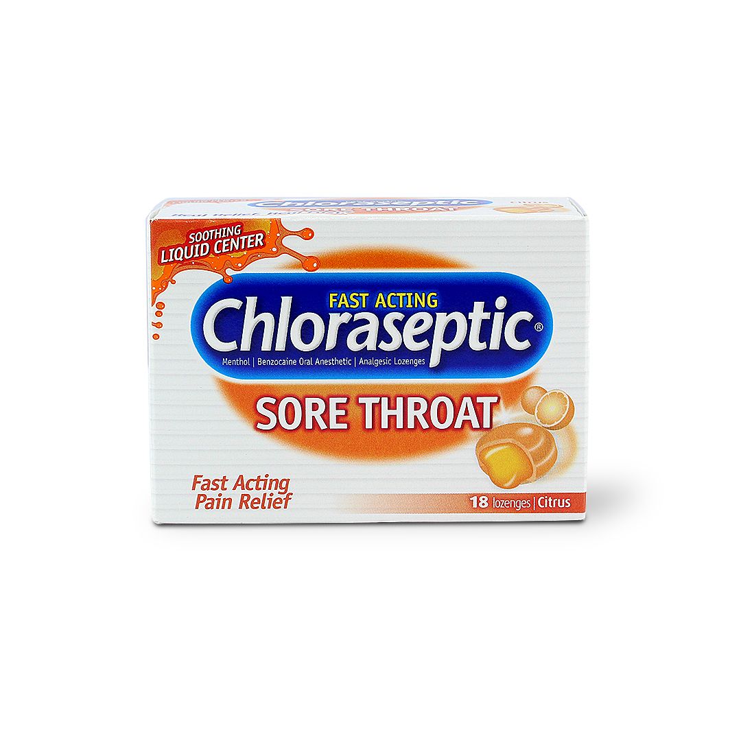 CHLORASEPTIC CITRUS LOZENGES 18 S