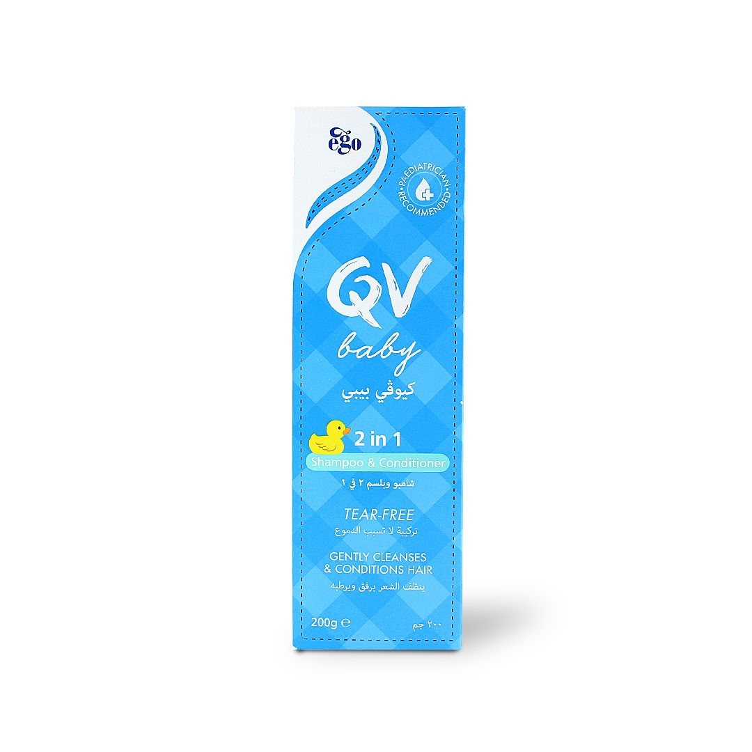 QV BABY 2 IN 1 SHAMPOO AND CONDITIONER 200 G