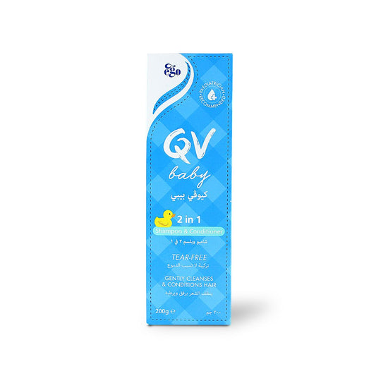 QV BABY 2 IN 1 SHAMPOO AND CONDITIONER 200 G