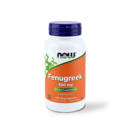 NOW FENUGREEK 500 MG CAPS 100 S