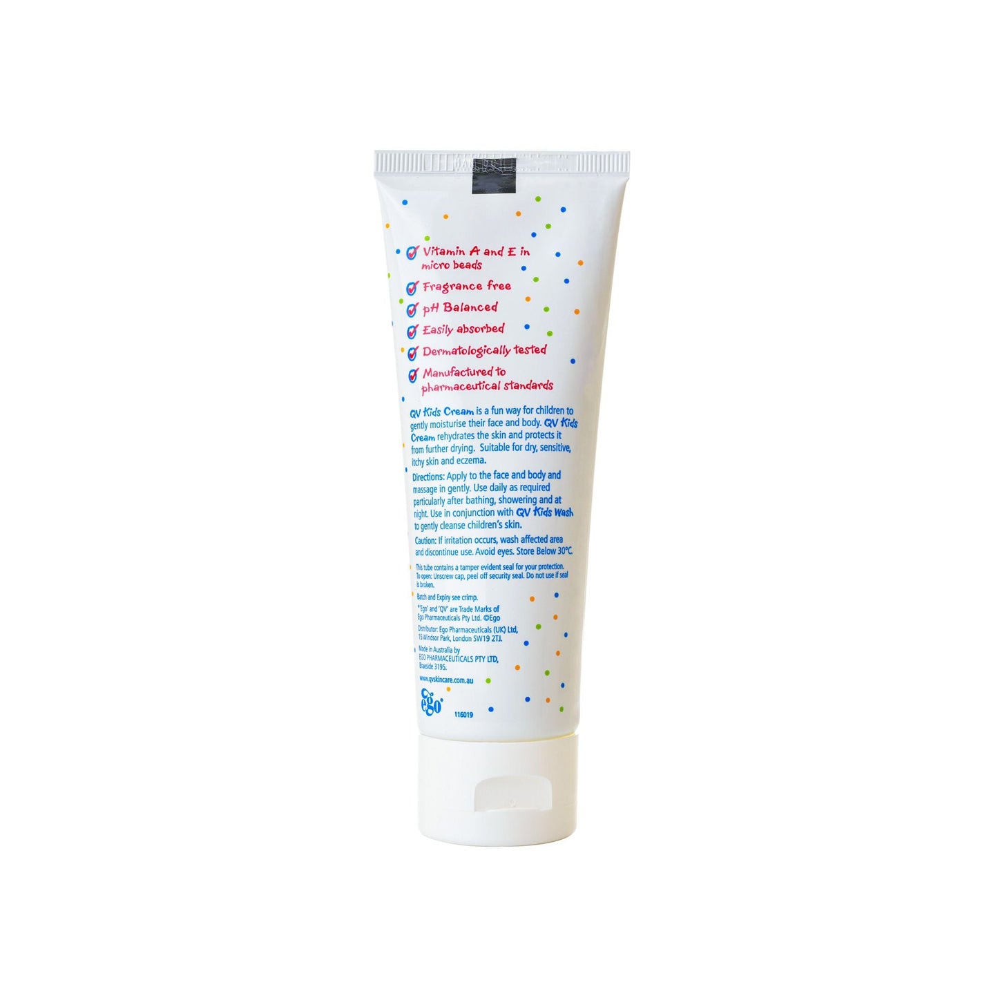 QV KIDS MOISTURISING CREAM 100 G