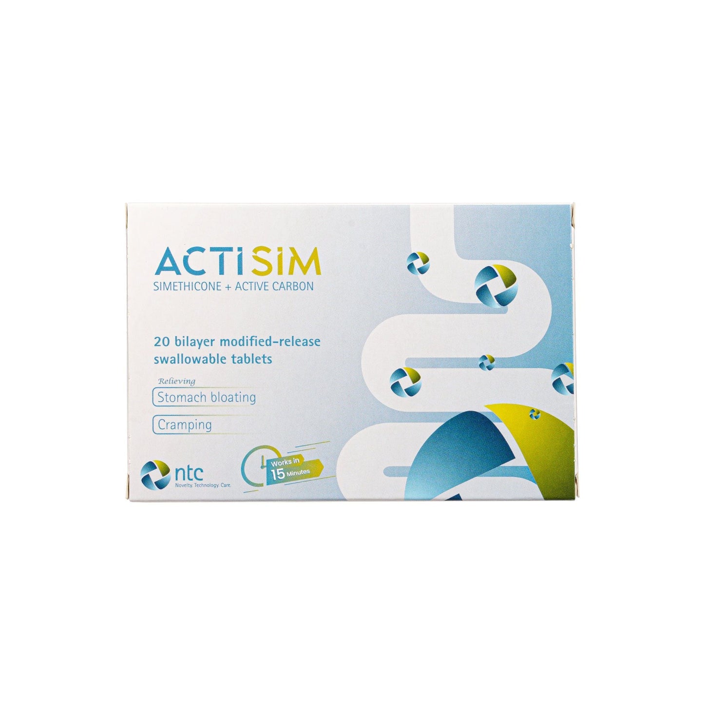 ACTISIM TABS 20 S