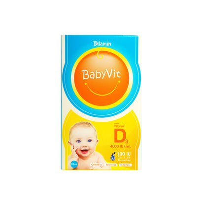 DITAMIN BABYVIT D3 100 IU DROPS 10 ML