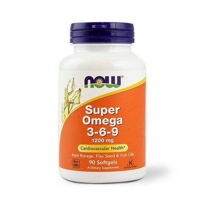 NOW SUPER OMEGA 3-6-9 1200 MG SOFTGELS 90 S