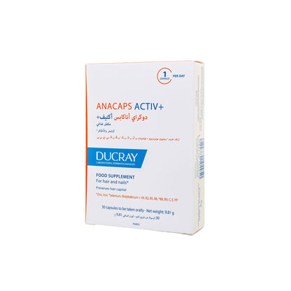 DUCRAY ANACAPS ACTIVE PLUS CAPS 30 S