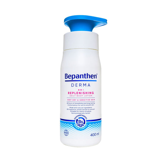 BEPANTHEN DERMA REPLENISHING DAILY BODY LOTION 400 ML