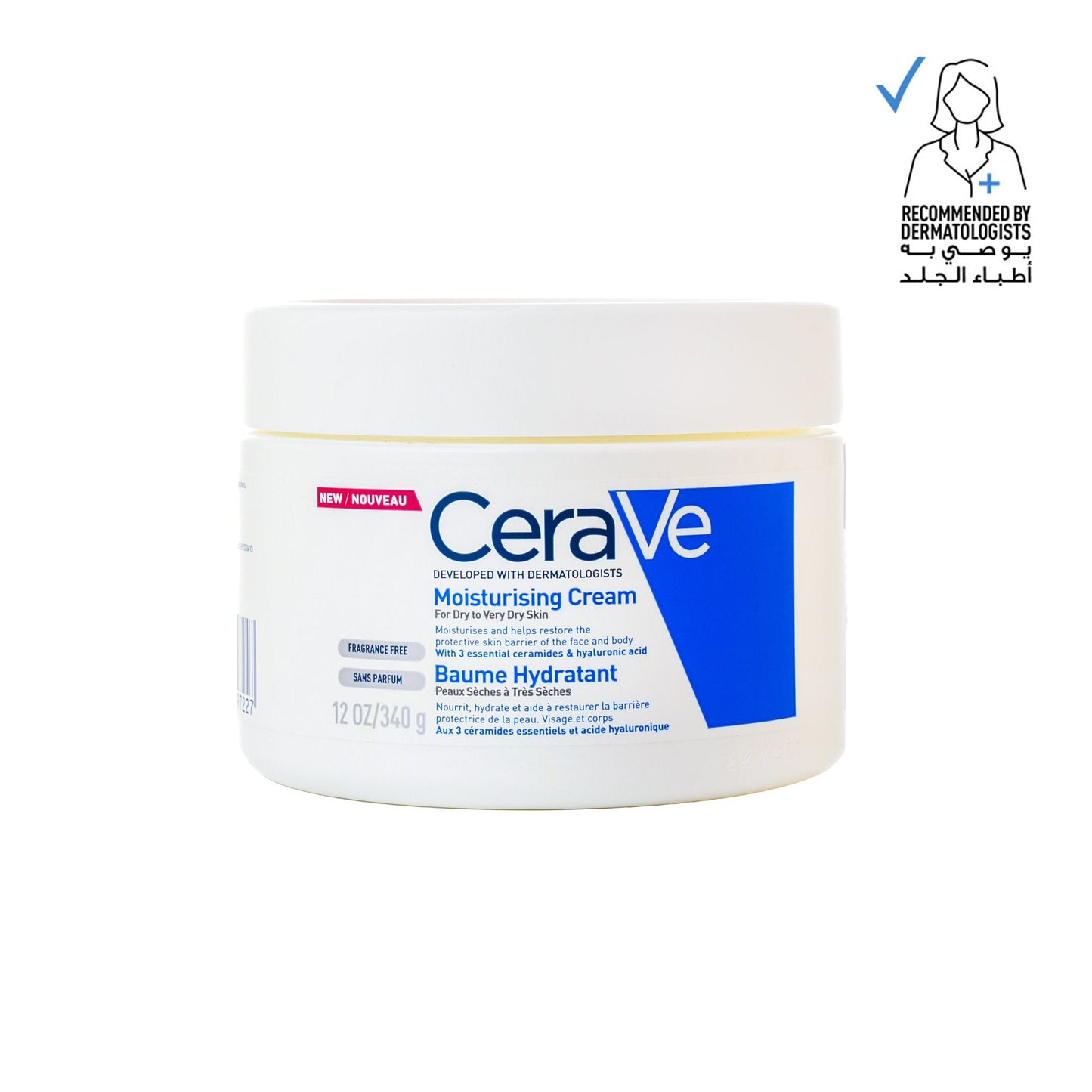 CERAVE MOISTURISING CREAM 340 G