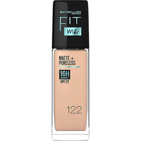 MAYBELLINE FIT ME MATT PORELESS 122 CREAMY BEIGE 30 ML