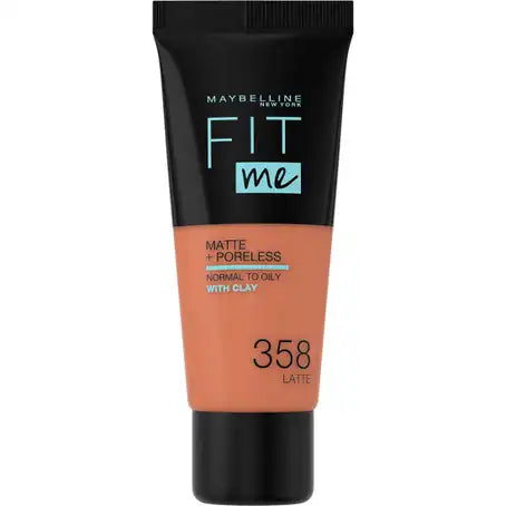 MAYBELLINE FIT ME MATT PORELESS 358 LATTE