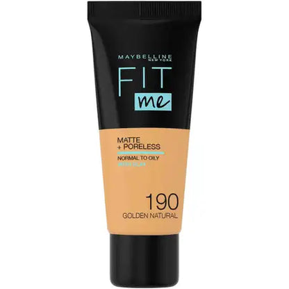 MAYBELLINE FIT ME MATTE PORELESS 190 GOLDEN NATURAL