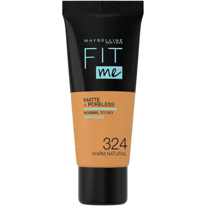 MAYBELLINE FIT ME MATTE PORELESS 324 WARM NATURAL